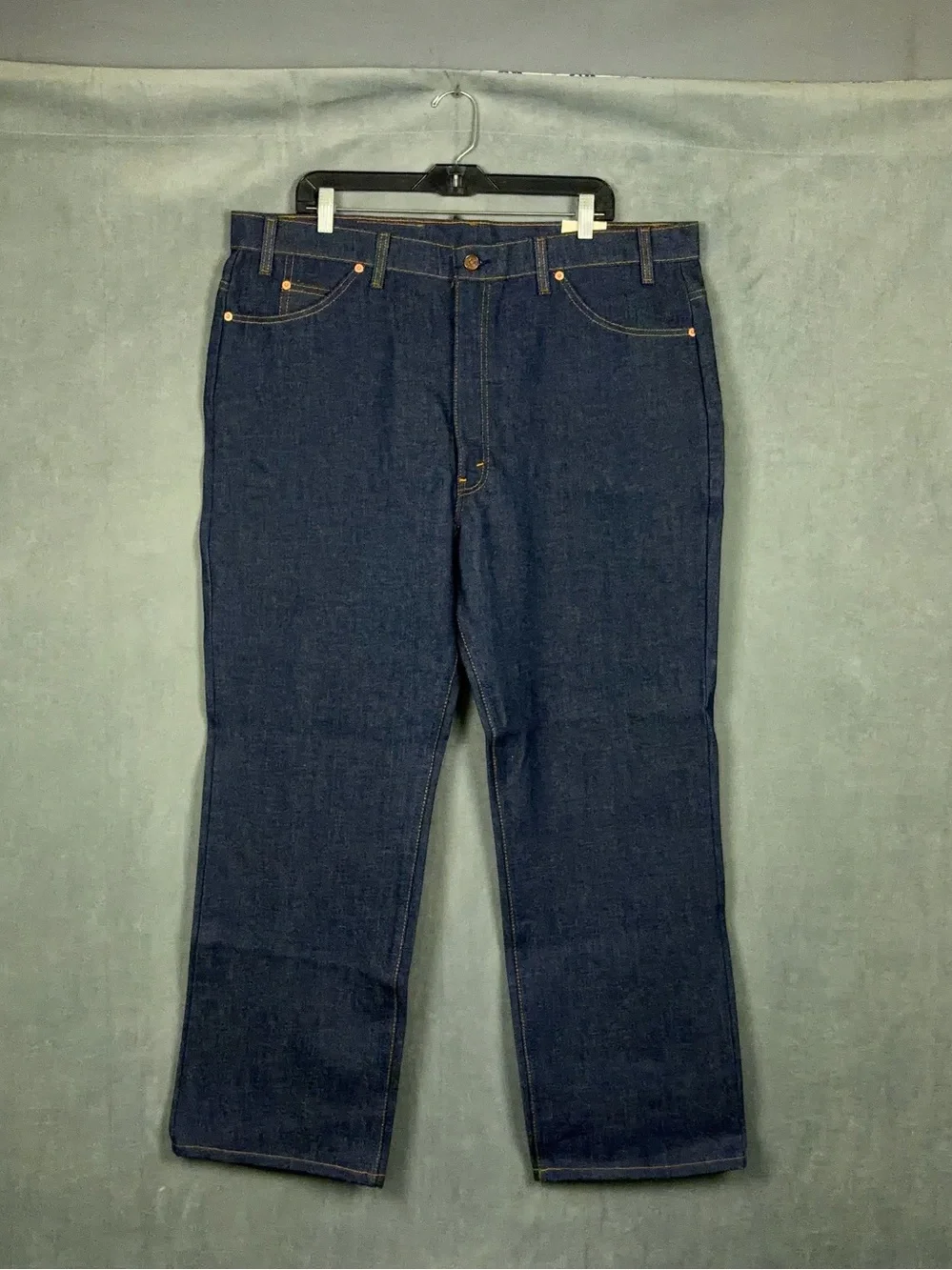 Vintage Levis 517 Jeans Men Size 42x30 Actual 40x30 Orange Tab Saddleman Bootcut